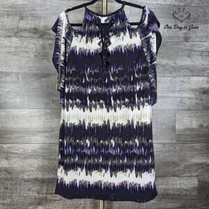 Cato Cold Shoulder Mini Dress Size M